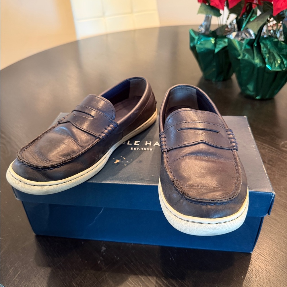 Cole Haan Men's Dark Blue Loafers